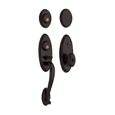 Baldwin 85345-102-2RFD Landon Two-Point Trim with Egg Knob