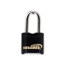 CCL Security K637 Super Sesame Padlock Black Hardened Steel