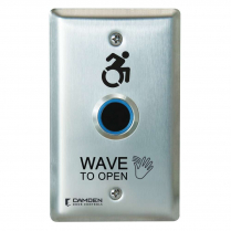 Camden CM-222 Switch Single Faceplate Wheelchair Blue/Green
