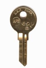 Chicago Lock Key Blank *