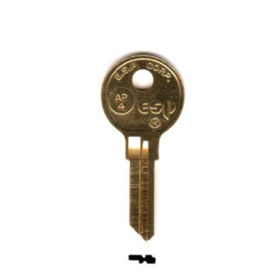 Chicago Lock Key Blank