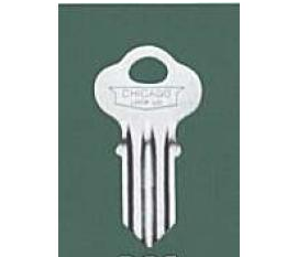 Chicago Lock Key Blank