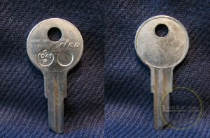 Chicago Lock Key Blank