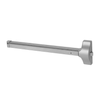 Corbin Russwin ED2200A Key Only NtLatch Silver Alum Stl