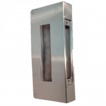 Don-Jo Wrap-A-Round, Stainless, Mortise, 5 x 12