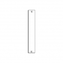 Don-Jo Door Filler Plate, Prime, 8 x 1 1/4 x 3/16