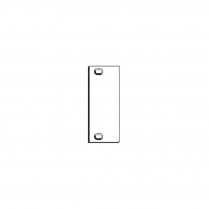 Don-Jo Filler Plate, Prime, 4 1/2 x 1 3/4