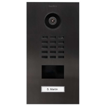 Doorbird D2101V STG Video Box Ethernet Sngl Button Grey