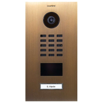 Doorbird D2101V US4 Video Box Ethernet Sngl Button Brass