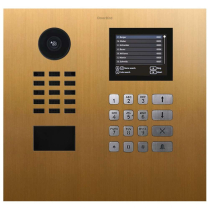 Doorbird D21DKH US4P Video Horizontal Box Gold PVD