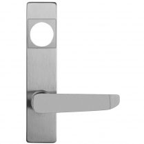 Detex 08BN-689 Lever Trim with Cylinder Hole