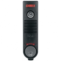 Detex EAX-500-BLACK-W-CYL Exit Alarm