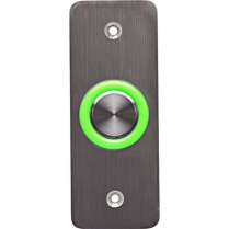 DynaLock 6620 Heavy Duty Narrow Halo-Lighted Piezo REX Push