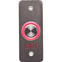 DynaLock 6620 Heavy Duty Narrow Halo-Lighted Piezo REX Push