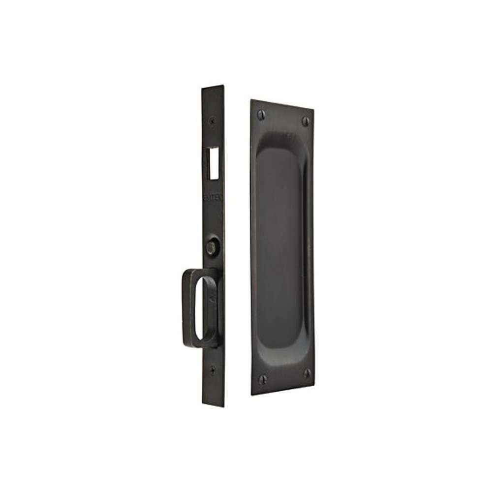 Emtek 2106-US3NL-134 Classic Mortise Dummy Pocket Door Lock