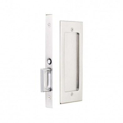 mtek 211 Modern Rectangular Pocket Door Lock with Various Options