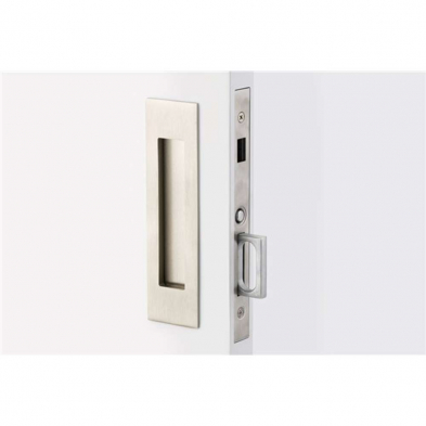 Emtek 215 Narrow Modern Rectangular Mortise Pocket Lock