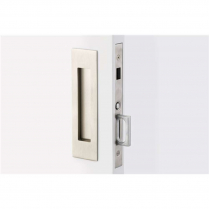 Emtek 2156-US19-134 Narrow Modern Rectangular Mortise Dummy Pocket Lock