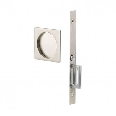 Emtek 218 Square Mortise Pocket Door Lock Various Functions