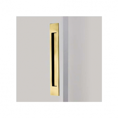 Emtek 2203 Modern Rectangular Flush Door Pull (2" x 14")