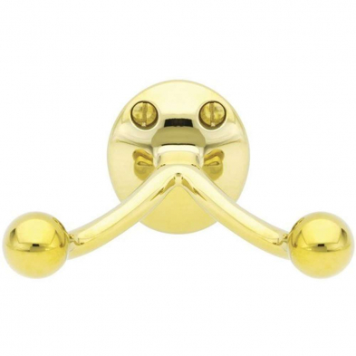 Emtek 260 Brass Single or Double Hook