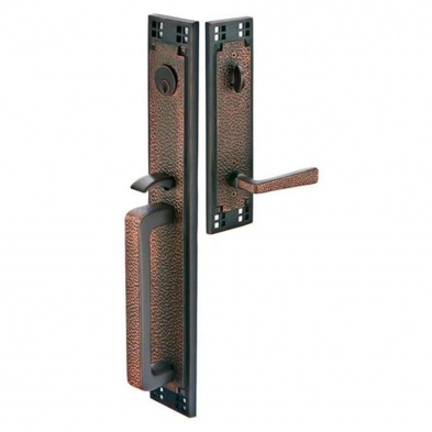 Emtek 48 Decorative Brass Series Handleset