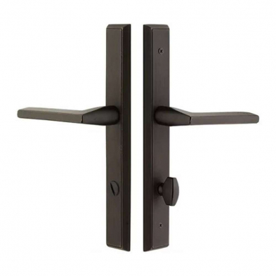 Emtek 524 Sandcast Bronze Series Privacy Rectangular