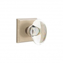 Emtek 7061HT-TWB Bronze Collection Hampton Crystal Grade 2 Knobset