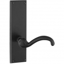 Emtek 7552-TWB 7-1/4 Dummy Pair Rectangular Non-Keyed Sideplate