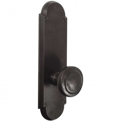 Emtek 77 Non-Keyed Sideplate Sandcast Bronze Series 