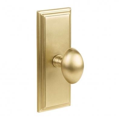 Emtek 813 Non-Keyed Sideplate Decorative Brass Series