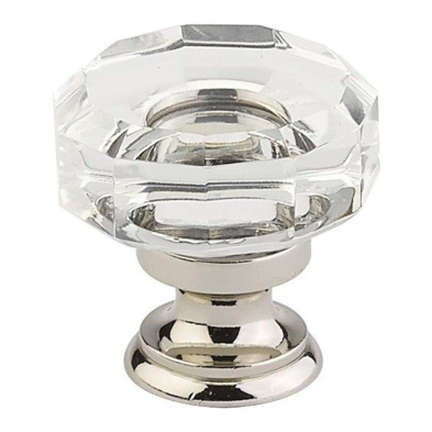 Emtek 865 Crystal Cabinet Knob Various Diameters