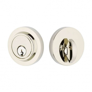 Emtek 8467-8367 Brass Modern Style Deadbolt