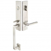 Emtek S40101-SS-234 Stainless Steel Davos Handleset