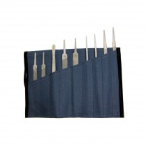 Grobet File File Assortment, 8 File Set, W/Pouch