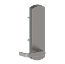 Hager 45DT-US26D-WTN Dummy Trim Chrome Withnell