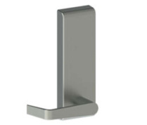 Hager 47BE-ALM-ARC-LHR Blank Escutcheon Aluminum Archer LHR