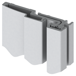 Hager 780-210HD-95-CLR Full Surface Continuous Geared Hinge