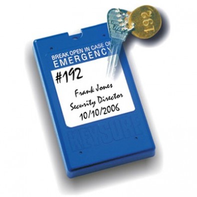 KeySure 101-B Tamper Proof Key Control Lock Box (Blue)