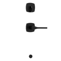 Kwikset 971TPLMDT Midtown Lever LEP, LPDB Tripoli Black