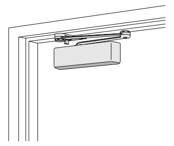 LCN 4110-419-AL Panel Adaptor, Aluminum