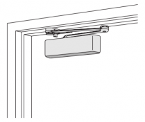 LCN 4110-419-AL Panel Adaptor, Aluminum