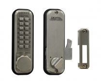 LockeyUSA 2500SNKO Keyless Surface Mount Hook Bolt