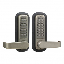 LockeyUSA 2835WH Keyless Knob Lock Passage