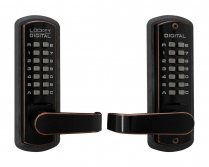 LockeyUSA 3835OIL Keyless Lever Lock Passage Oil Rubbed Bronze