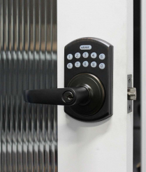 LockeyUSA E995OIL Electronic Lever Remote Control Oil Rubbed Bronze