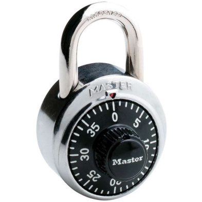 Master Lock 1500KA Combination Padlock Carded-Combo Alike