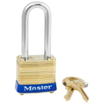 Master Lock No. 8MKLF Series Laminated Brass Padlock