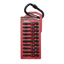 MEGAPRO 9BP-I-10A Impact Bits S2 Black Magnetic Set