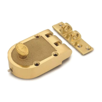 Mul-T-Lock 206SPJPSTD105D Cyl Jimmy Proof DdLk Rim Cyl Brass